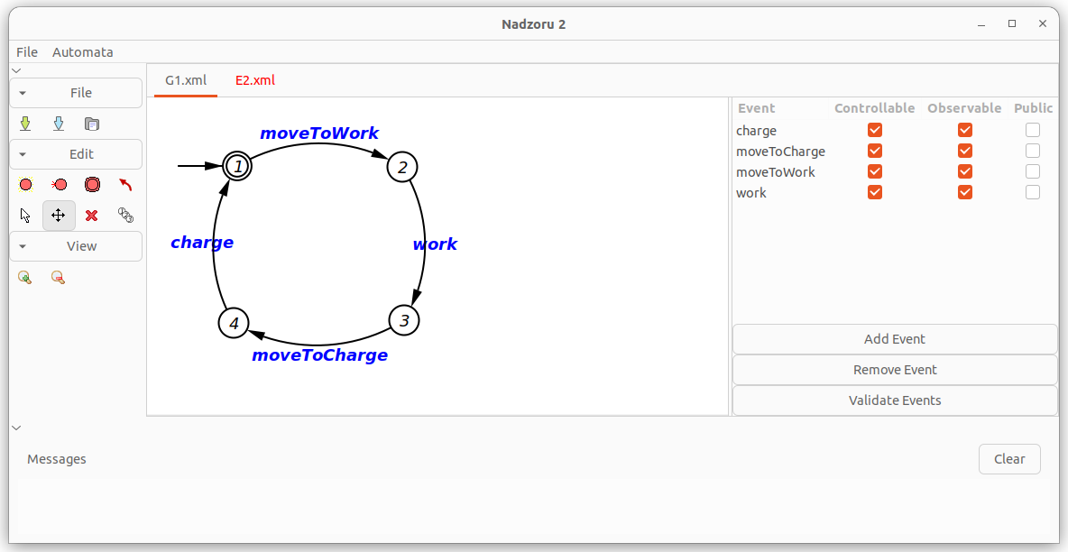 Nadzoru2 interface